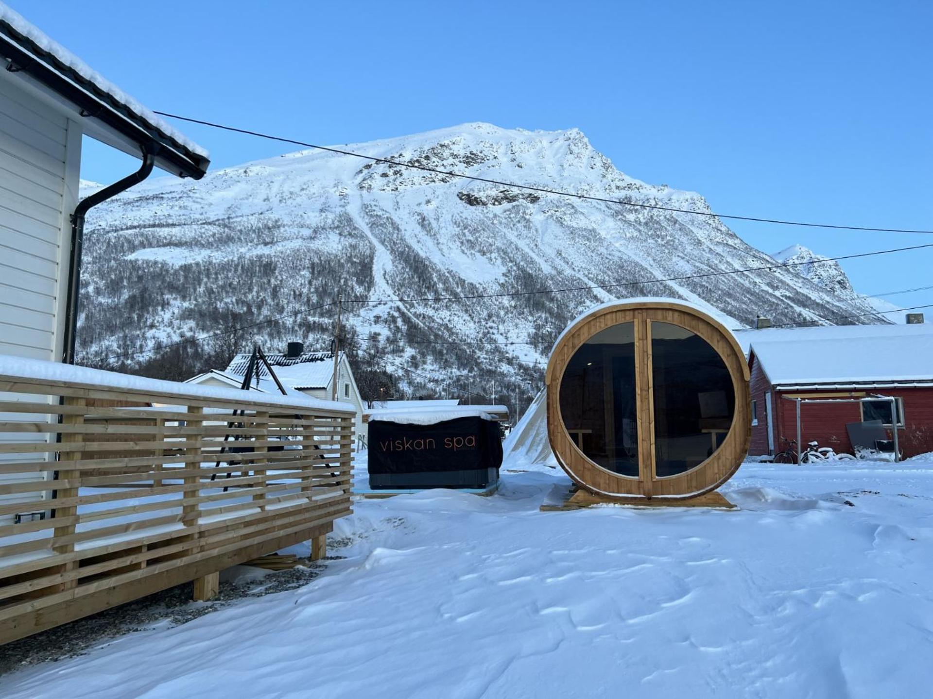 Alpan Apartments, Lyngenfjord Olderdalen Exterior photo